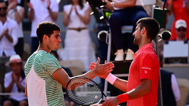 Djokovic, a Alcaraz: “Ganarás Roland Garros muchas veces”