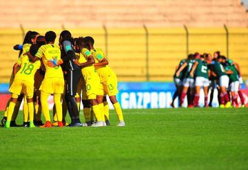 Las seleccionadas tricolores Sub-17 tuvieron su primer partido de Copa del Mundo Sub-17 ante Sudáfrica y terminaron por repartir puntos al empatar por marcador 0-0.