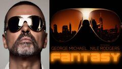 Imágenes de George Michael y de su primer single póstumo, una nueva versión de su canción "Fantasy" en la que ha participado el músico y productor musical Nile Rodgers.