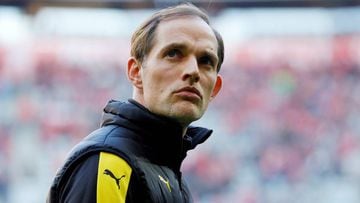 El nuevo entrenador del PSG, Thomas Tuchel, con el Borussia Dortmund.