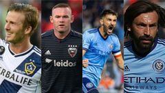 Wayne Rooney, David Beckham, Andrea Pirlo y David Villa son algunas de las figuras que han jugado en la MLS