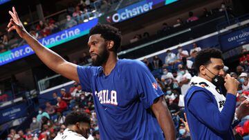 Embiid's words of praise on how 76ers' coped with Simmons' absence
