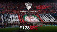 El Sevilla cumple 128 a&ntilde;os de historia. 