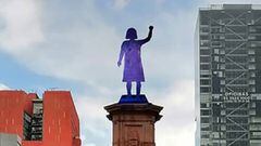Antimonumento feminista en Reforma: qué ha pasado y qué dijo Sheinbaum