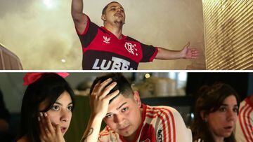 Copa Libertadores: River and Flamengo fans' agony and ecstasy