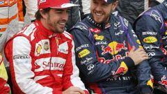 Alonso y Vettel siguen con su duelo tambi&eacute;n fuera de los circuitos.