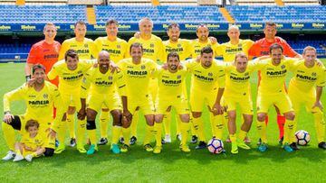 Las viejas glorias del Villarreal, juntas para un partido benéfico