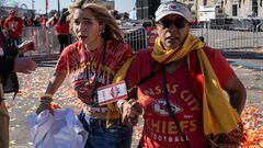 Fans present at the Kansas City Chiefs Super Bowl parade tell the story of the shooting that occurred and the terrifying chaos that ensued afterwards.
