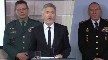 Spanish Interior Minister Fernando Grande-Marlaska on Monday.