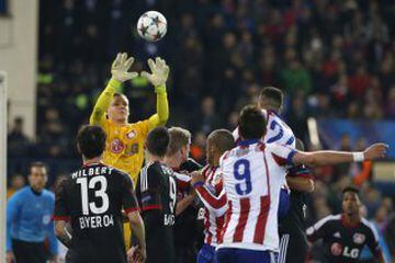 La victoria del Atlético ante el Bayer Leverkusen en 2015