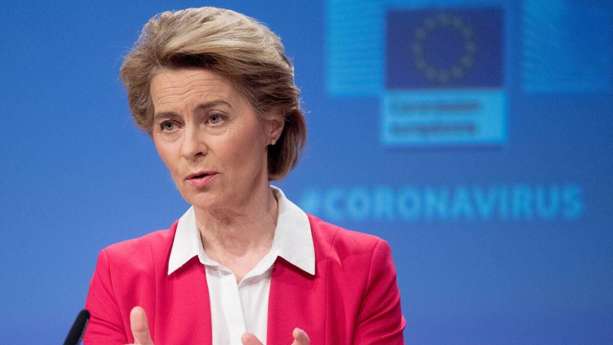 Ursula von der Leyen, presidenta de la Comisi&oacute;n Europea