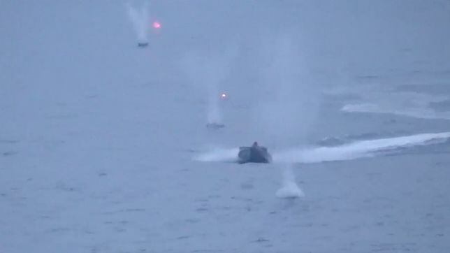 Atacan un barco de Rusia con drones