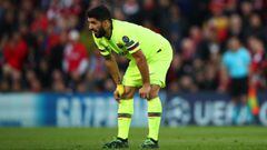 Luis Suárez and Mo Salah: stats going into Anfield showdown