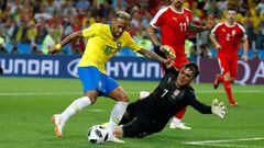 Neymar, el que más dispara y Mascherano, el más duro