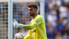 The Spanish goalkeeper arrived from Premier League side Brentford to bolster Mikel Arteta’s final line of defence options.