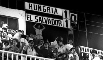 Han pasado 35 años y ocho ediciones de mundiales, sin embargo, nadie ha protagonizado una peor goleada como la máxima de Hungría y el Salvador donde los europeos amargaron la segunda participación (y última hasta el momento) de la Selecta.