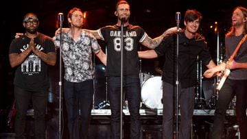 Las 10 canciones más reproducidas de Maroon 5