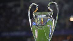 Imagen del trofeo del ganador de la Champions League.