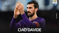 Conmoción en Italia por la muerte de Davide Astori, el capitán de la Fiorentina
