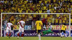 En la Eliminatoria al Mundial de Brasil 2015, Colombia venci&oacute; a Per&uacute; en el estadio Metropolitano de Barranquilla.