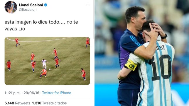 How Scaloni won World Cup with Messi plea in 2016