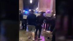 Disturbios en Barcelona con los aficionados del Wolverhampton
