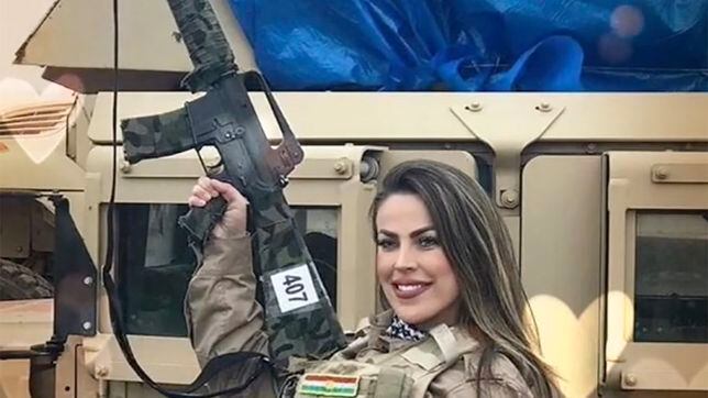 Thalia do Valle, modelo brasileña y francotiradora en Ucrania, muere en combate