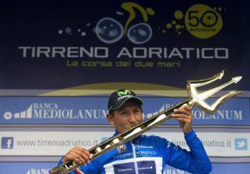 Nairo ganó en Italia y ahora se concentra para el Tour de Francia.