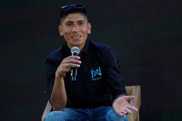 El ciclista colombiano Nairo Quintana habló antes de su evento ciclístico que se llevará a cabo el domingo 20 de noviembre.