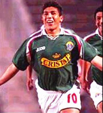 El goleador paraguayo estuvo en Audax Italiano entre el 2001 y 2003.