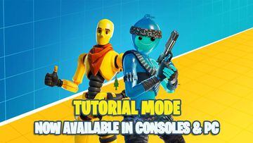 Fortnite for PC and consoles gets mobile tutorial five years later
