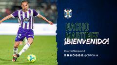 Nacho Martínez, tercer fichaje