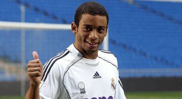 Marcelo, a su llegada al Madrid, en la 2006-07.