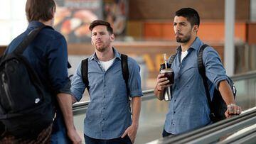 Barça touch down in Madrid