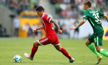 El volante James Rodríguez se estrenó con la camiseta del Bayern Múnich. El colombiano jugó los 45 minutos de la final de la Telekom Cup que ganó su equipo 2-0 sobre el Werder Bremen y participó en el primer gol de Thomas Müller.