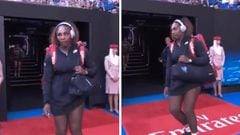 El momento viral del Open: nombran la #1 y sale Serena...