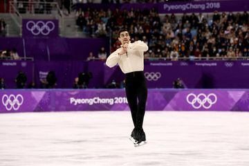 El 17 de febrero de 2018, Javier Fernández hace historia consiguiendo la medalla de bronce en los Juegos olímpicos de invierno en PyeongChang