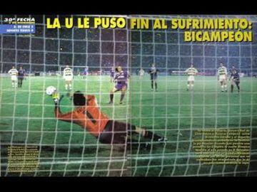 03-12-1995: U.de Chile 2 - Deportes Temuco 0. Público asistente: 77.357 personas.
