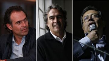 Fico, Fajardo y Petro, ganadores de las consultas interpartidistas.