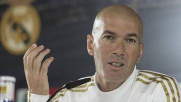 Zidane: "James no tiene lesión pero no está disponible"