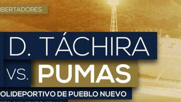 Táchira vs Pumas UNAM (2-0): resultado, goles, imágenes...