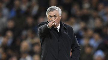 Real Madrid head coach Carlo Ancelotti.