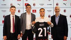 Dest revela la razón por la que fichó con el Milan