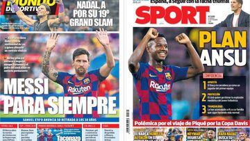 Lionel Messi and Ansu Fati plans as Barcelona look to future
