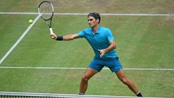 Federer scraps his way to yet another Halle final