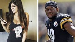 Futbolista de los Steelers a Mia Khalifa: &quot;No voy a caer, soy joven pero no est&uacute;pido&quot;. Foto: Instagram