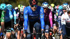 Filippo Ganna en la Tirreno Adriático (Getty Images)