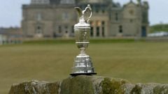El trofeo del British Open de golf, también conocido como 'Jarra de Clarete'.