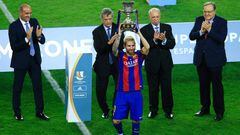 Messi supera a Xavi: ya es el jugador con más Supercopas