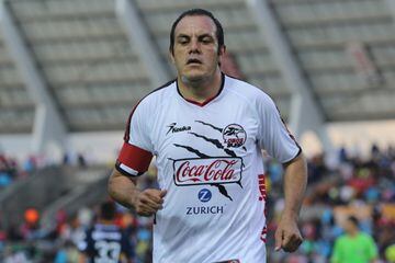 Ya en el ocaso de su carrera, Cuauhtémoc jugó con los Lobos BUAP entre 2013 y 2014. Disputó 22 partidos y anotó seis goles.